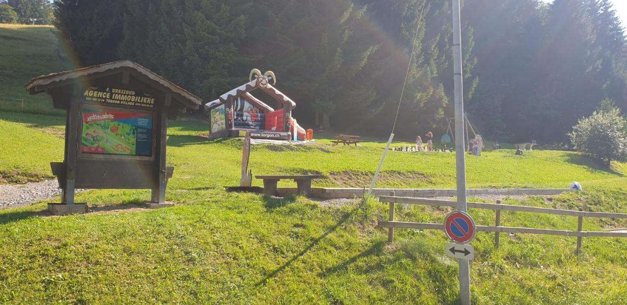 Residence « Les Cretes » Torgon Exteriér fotografie